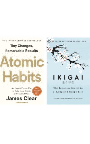 Combo of 2 Bestselling Books: Atomic Habits + Ikigai