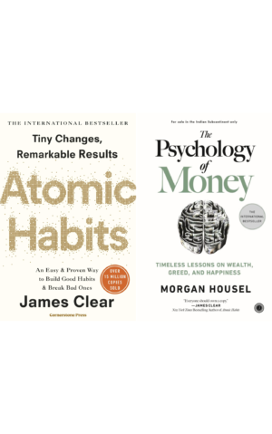 Combo of 2 Bestselling Books: Atomic Habits + The Psychology of Money