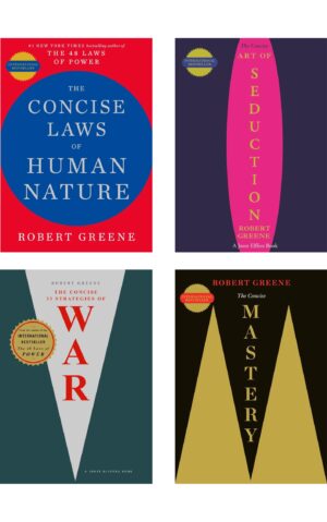 Combo of 4 Robert Greene Books: The Concise Laws of Human Nature The Concise Art of Seduction The Concise Mastery The Concise 33 Strategies of War