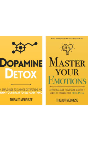 Combo of 2 Books: Dopamine Detox Master Your Emotions